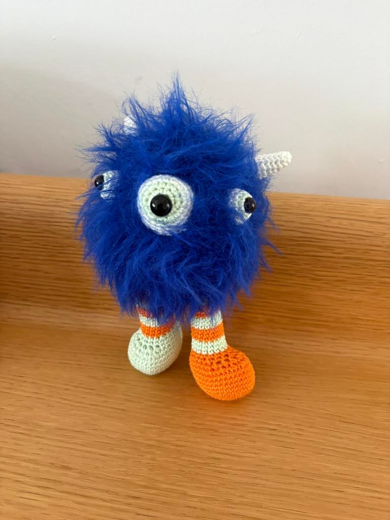 Monstre Amigurumi, Fait main, Enlèvement, Autres types, Petit (moins de 20 cm)