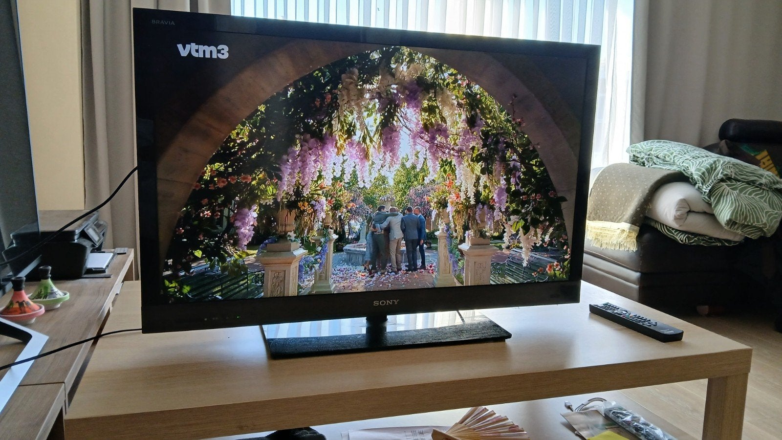 televisie te koop, TV, Hi-fi & Vidéo, Télévisions, LED, Enlèvement, Utilisé, 100 cm ou plus