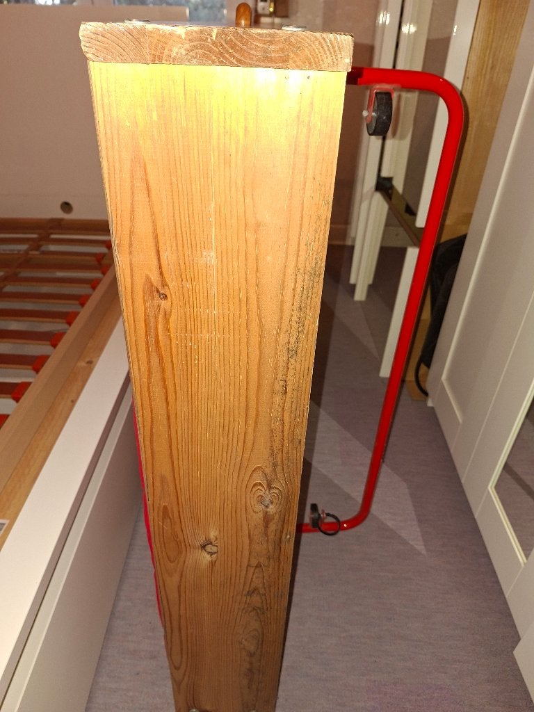 Lit d'appoint pliable robuste, 100 cm, Enlèvement, 200 cm, Une personne