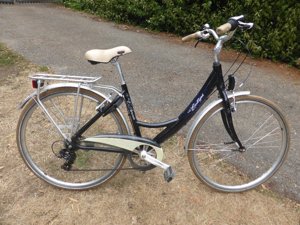 damesfiets l'avenir rijklaar en in orde met ledverlichting, Ophalen, Gebruikt, Versnellingen