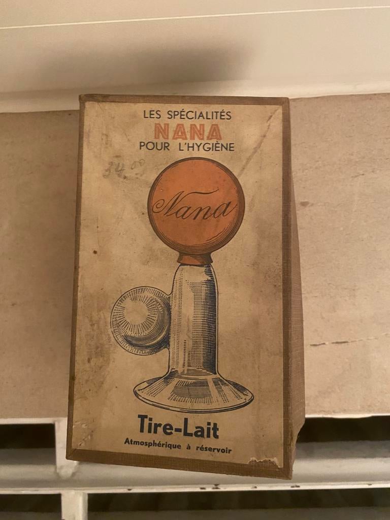 ancien tire lait de la marque NANA en bel etat, Enlèvement ou Envoi, Utilisé, Ustensile
