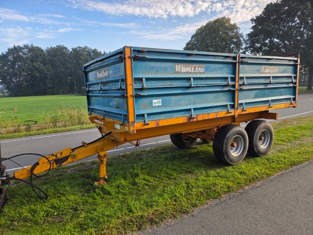 9 tons Rolland BH90 tandemas kipwagen olie rem kipper kipkar, Zakelijke goederen, Ophalen