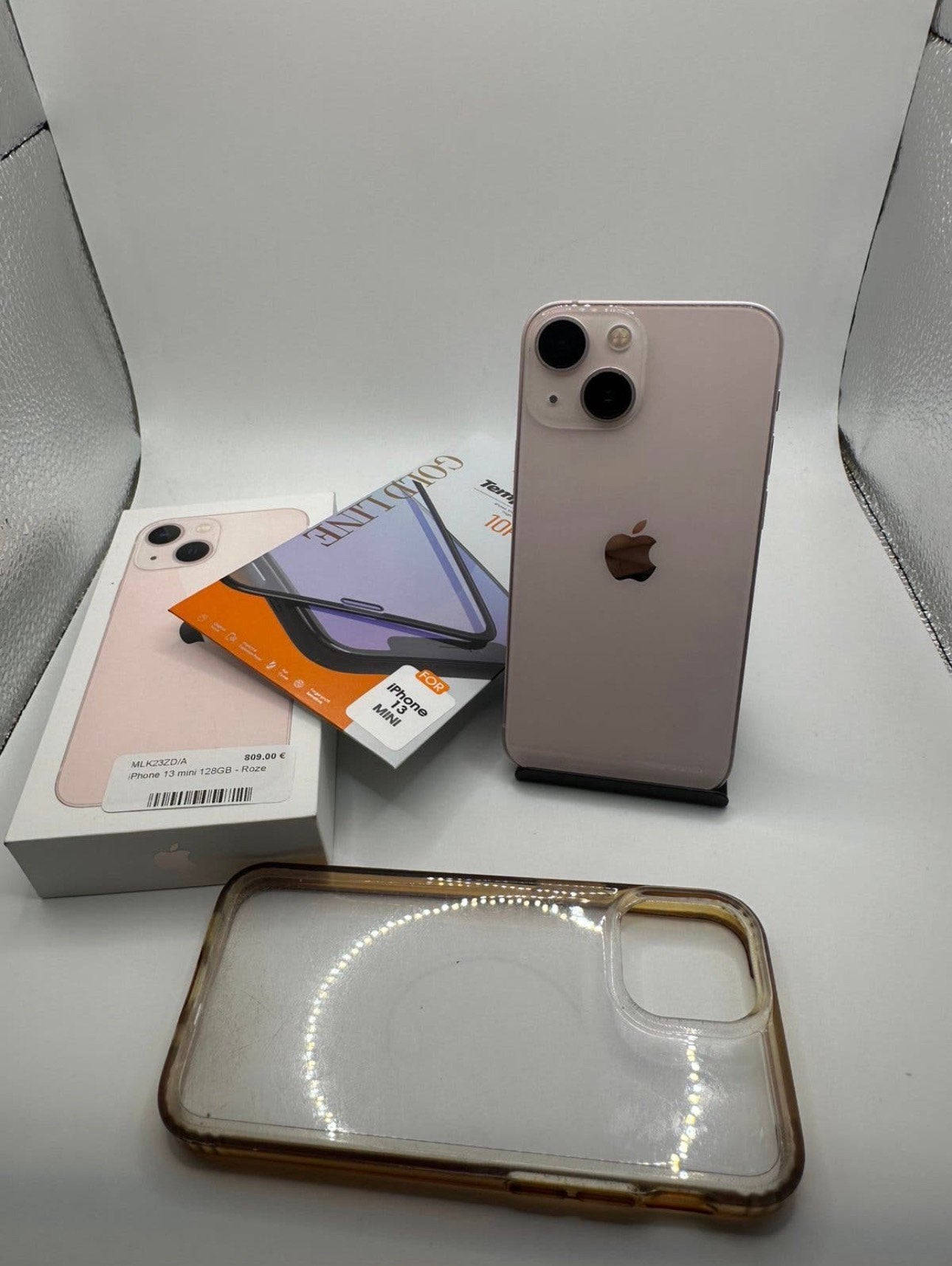 iPhone 13 Mini 128Gb Roze als nieuw, Telecommunicatie, Ophalen of Verzenden, Zo goed als nieuw