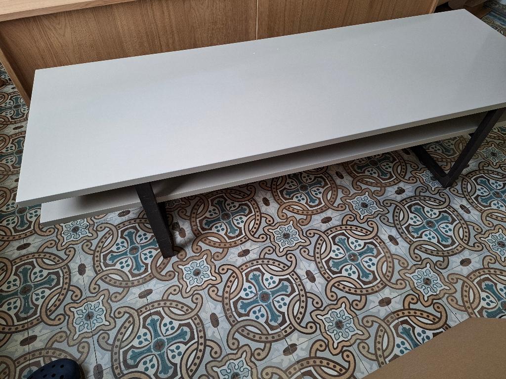 table basse, Maison & Meubles, 100 à 150 cm, Moins de 50 cm, Enlèvement, Utilisé