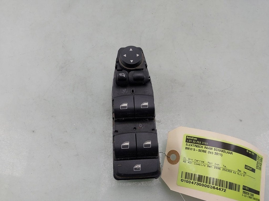 RAAMSCHAKELAAR BMW 5 serie Touring (F11) (01-2009/02-2017), Auto-onderdelen, Gebruikt, BMW, Petuelring 130
80809  München, DE