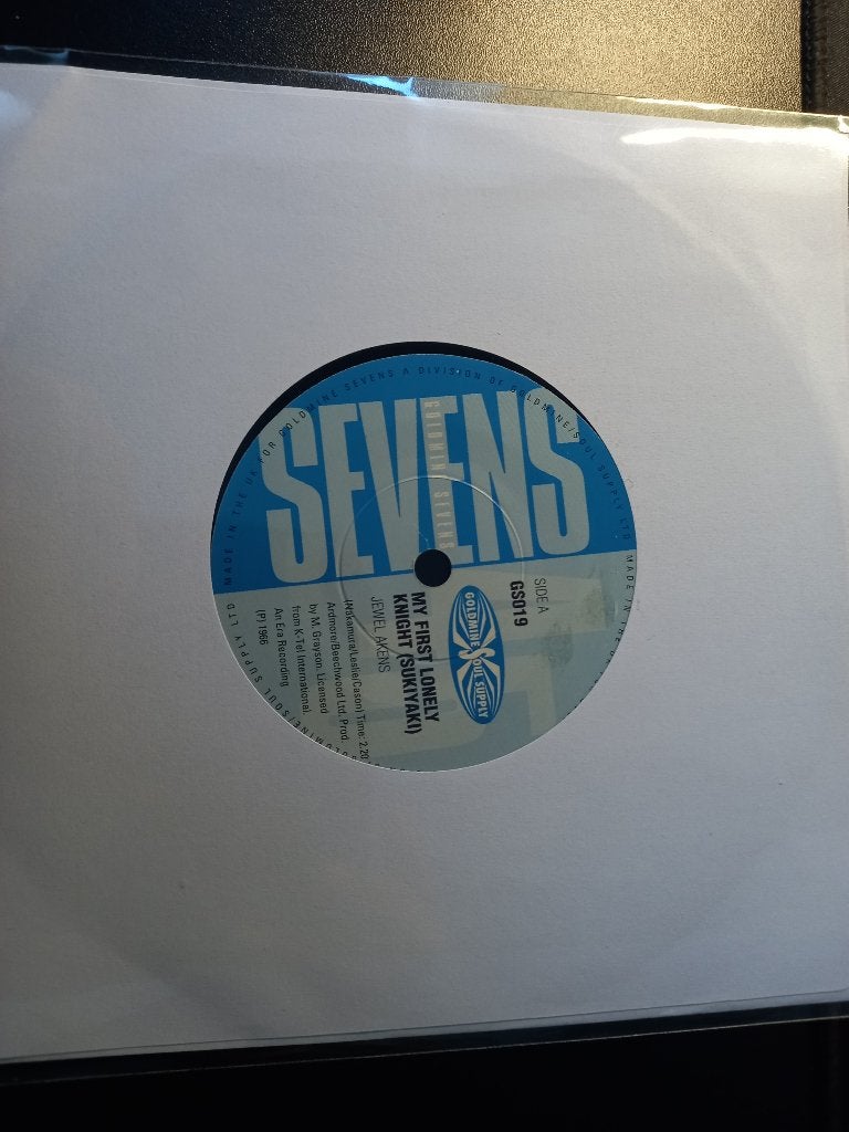 Jewel Akens My First Lonely Night (Sukiyaki) - '7 Popcorn, Beschermende buitenhoes, 7 inch, Ophalen of Verzenden, Zo goed als nieuw