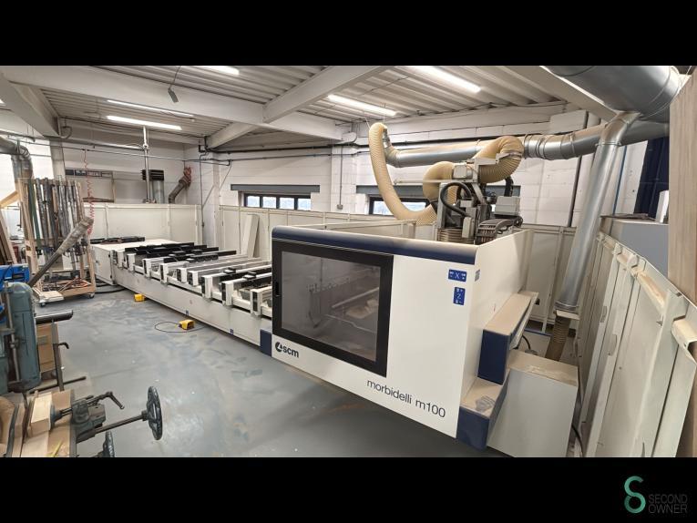 CNC Bewerkingscentra Morbidelli M100 2019 Afvalafvoer