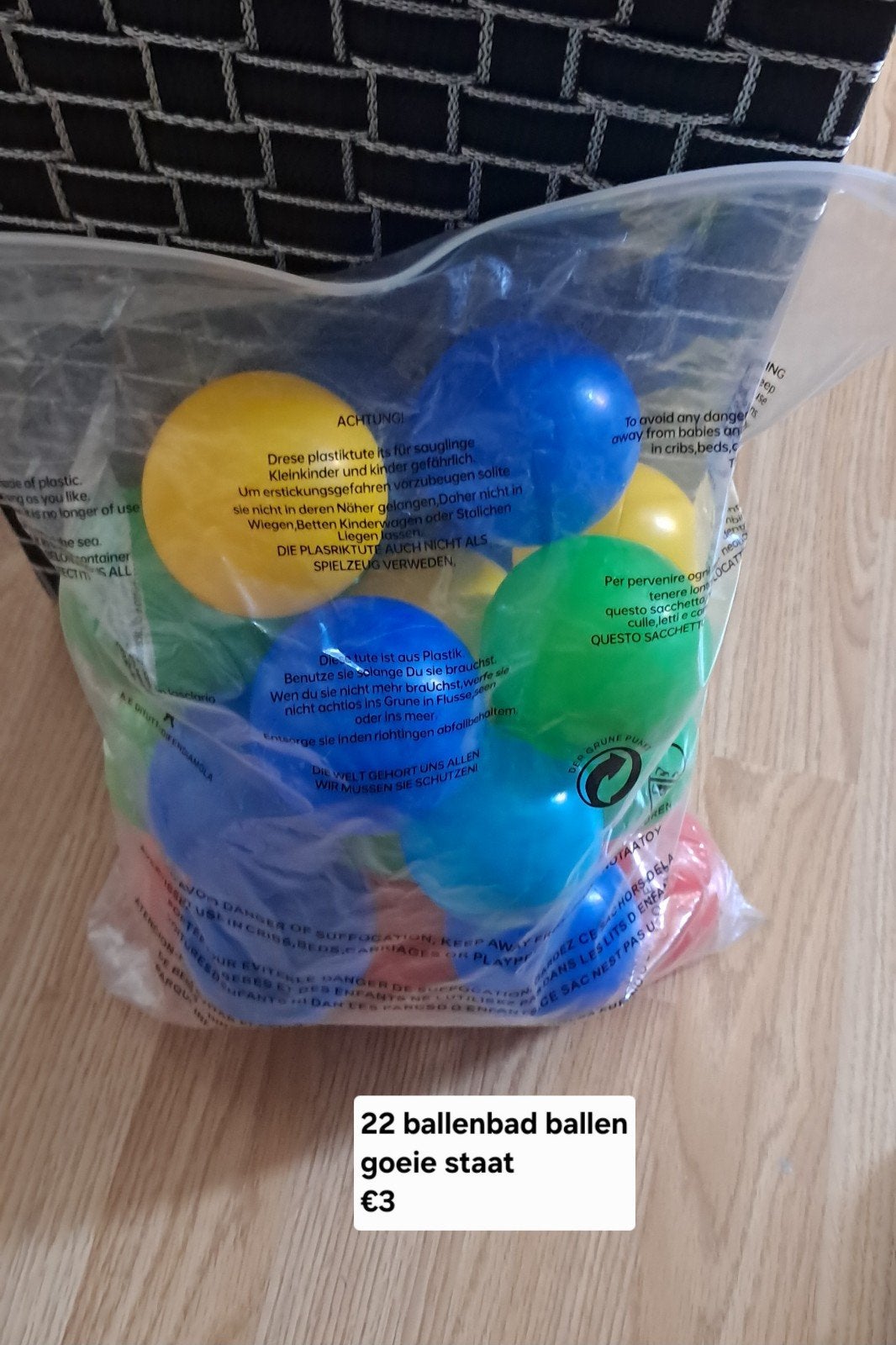 ballenbad ballen, Kinderen en Baby's, Ophalen of Verzenden