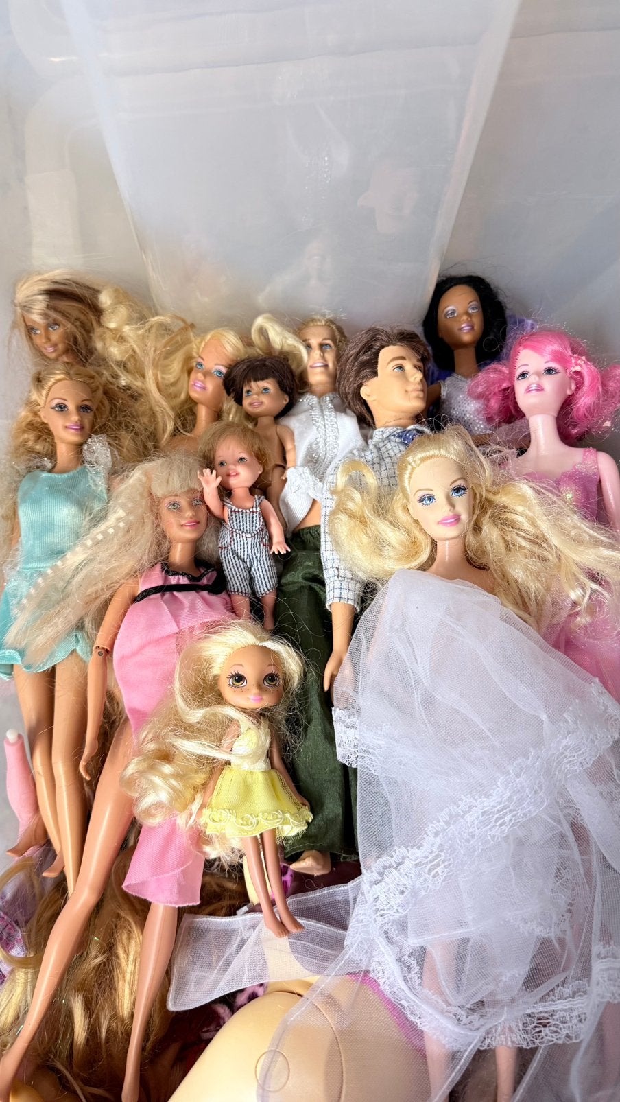 Exclusief Barbie Mattel & Ken kleding accessoires collector!, Ophalen, Zo goed als nieuw, Barbie