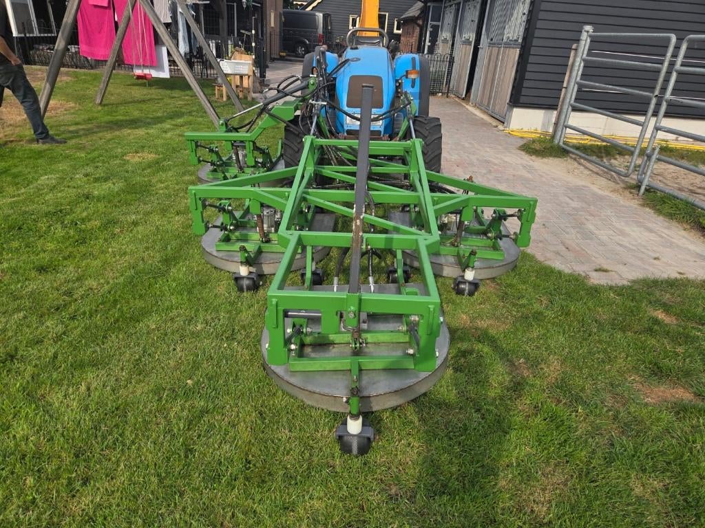 Frontmaaier/ gazonmaaier voor tractor, Cirkelmaaier, Ophalen, Gebruikt, 50 cm of meer