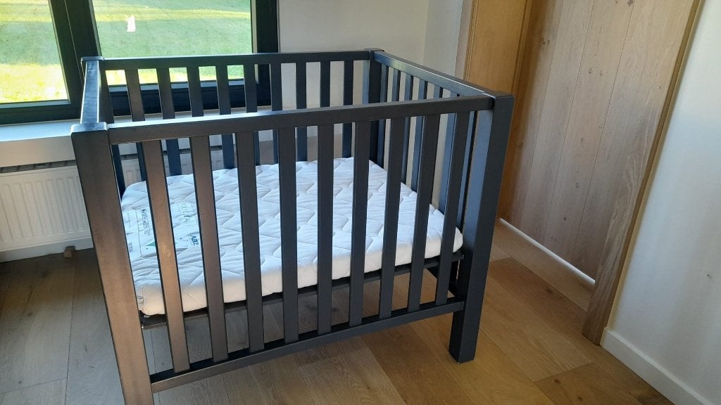 Babypark, Kinderen en Baby's, Babyparken, Zo goed als nieuw, Rechthoekig, In hoogte verstelbaar, Boxkleed, Ophalen