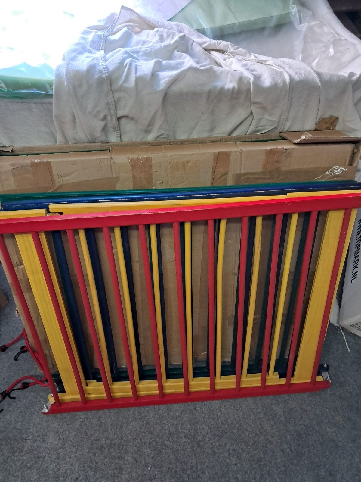 grondbox, Kinderen en Baby's, Babyparken, Ophalen, Gebruikt