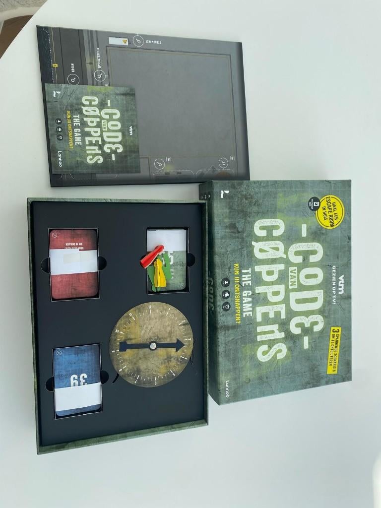 Code van Coppens - the game, Hobby en Vrije tijd, Drie of vier spelers, Ophalen of Verzenden, Nieuw, Lannoo