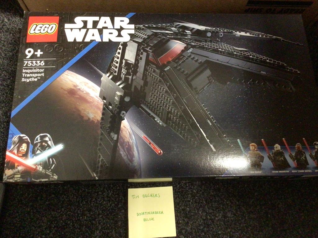 Lego star wars - Transport van de Inquisitor Scythe (75336), Star Wars, Lego, Nieuw, Ophalen of Verzenden