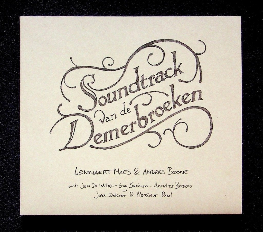 L. Maes & A. Boone - Soundtrack Van De Demerbroeken, CD & DVD, Bande originale, Digipak, Comme neuf, Autres genres
