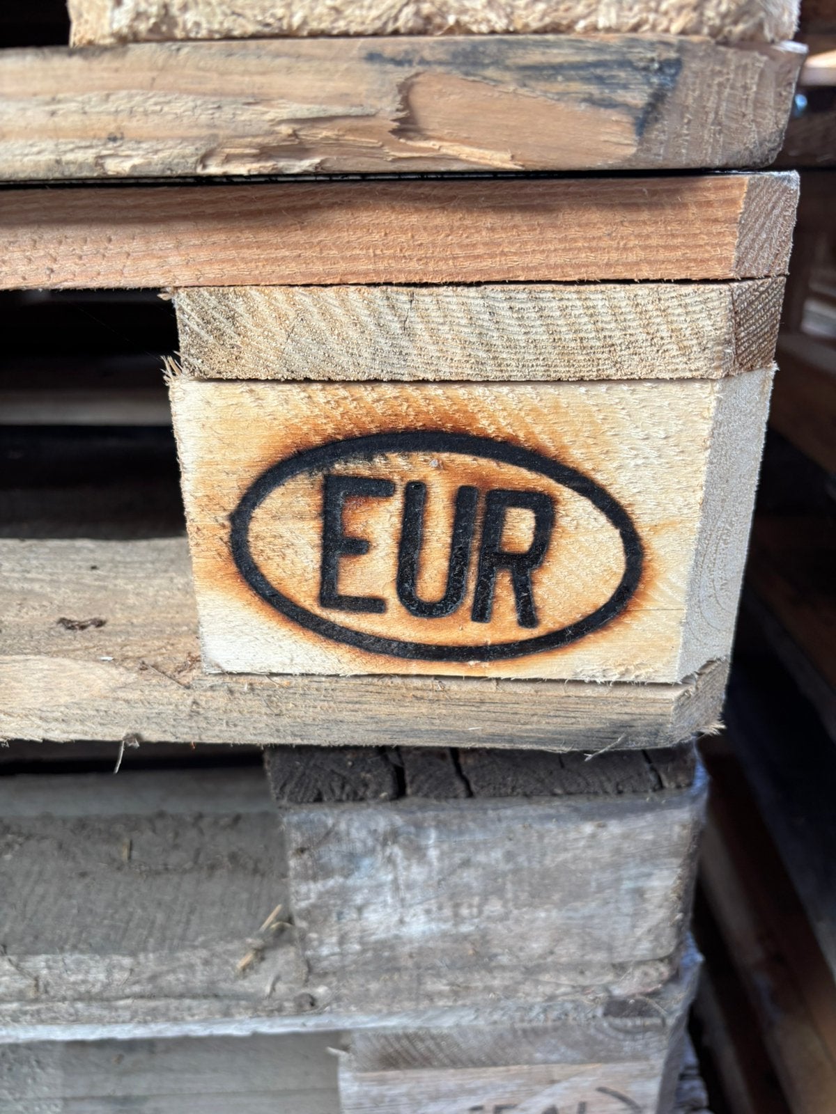 10 palettes Euro, Enlèvement, Utilisé, Bois
