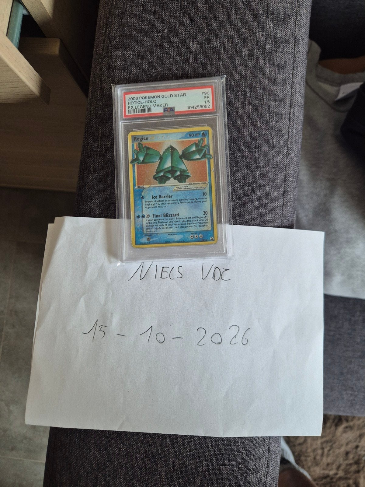 pokemon regica psa 1.5, Ophalen of Verzenden