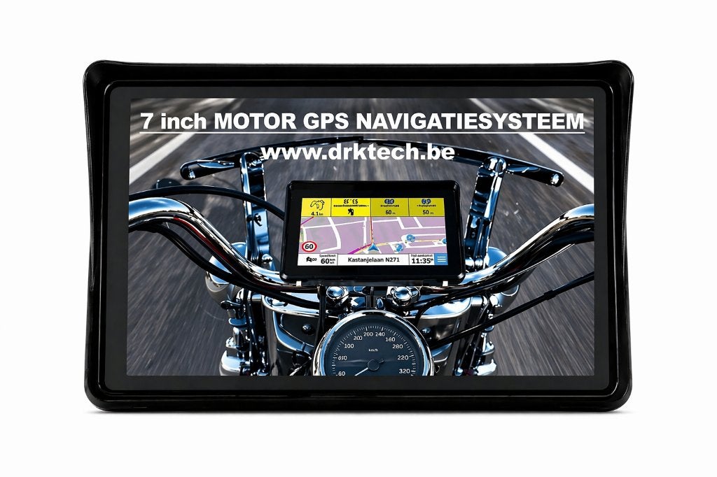 7” Waterdicht Motor GPS Navigatiesysteem – DRK-700M, Info@drktech.be, Oosterwennel 35 Genk, Nieuw, Ophalen of Verzenden