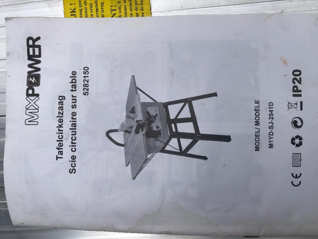 Tafelzaag, Doe-het-zelf en Bouw, Ophalen, Cirkelzaag, Nieuw, Autre