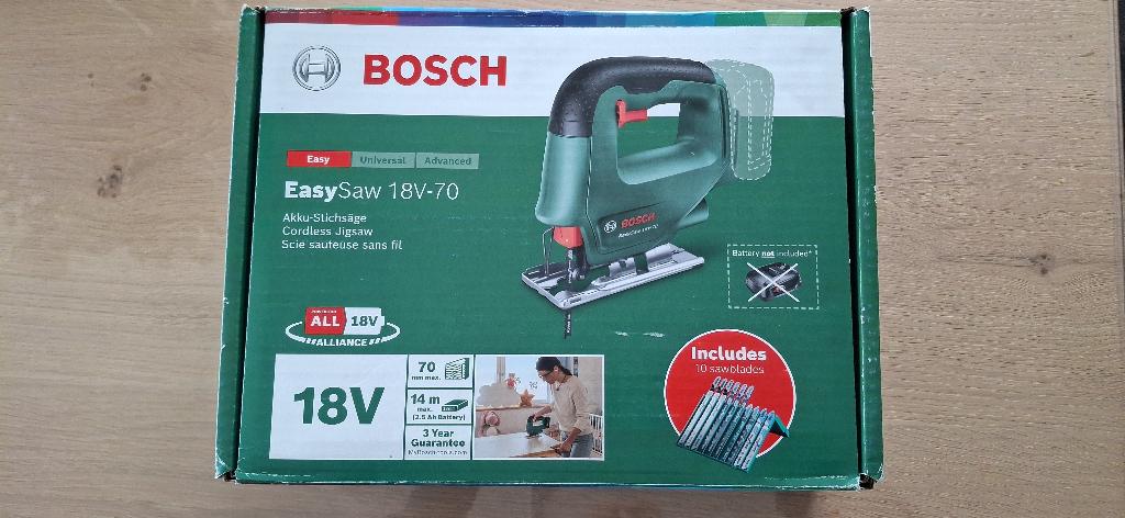 scie sauteuse bosch, Bricolage & Construction, Neuf, 30 à 70 mm, Enlèvement, Scie sauteuse