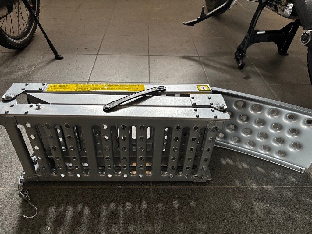 NIEUW Oprijplaat - 250kg  Uitvouwbaar 60 cm -200 cm, Ophalen, Nieuw