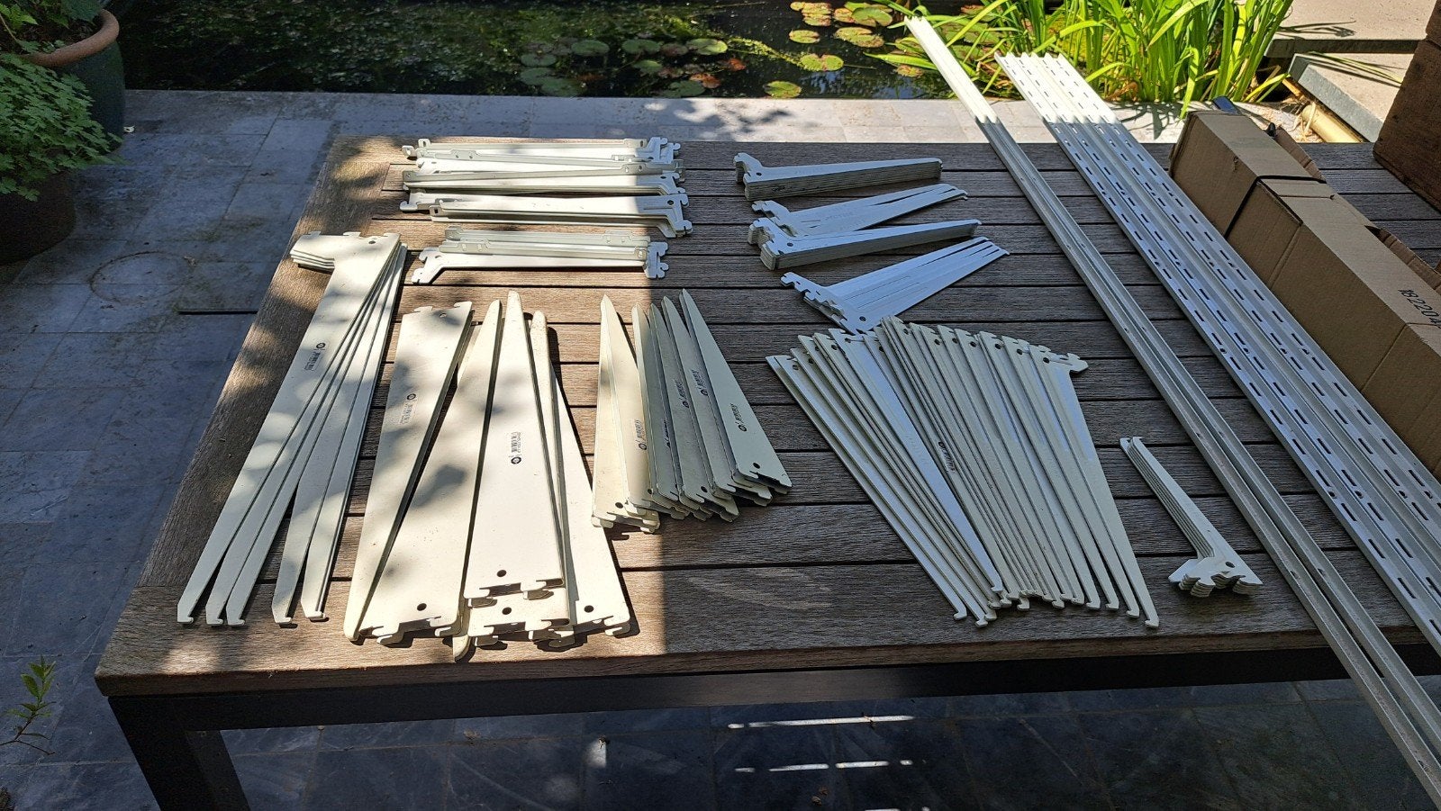 Groot pakket wandrails + haken (of losse stukken), Ophalen, Zo goed als nieuw, Overige typen