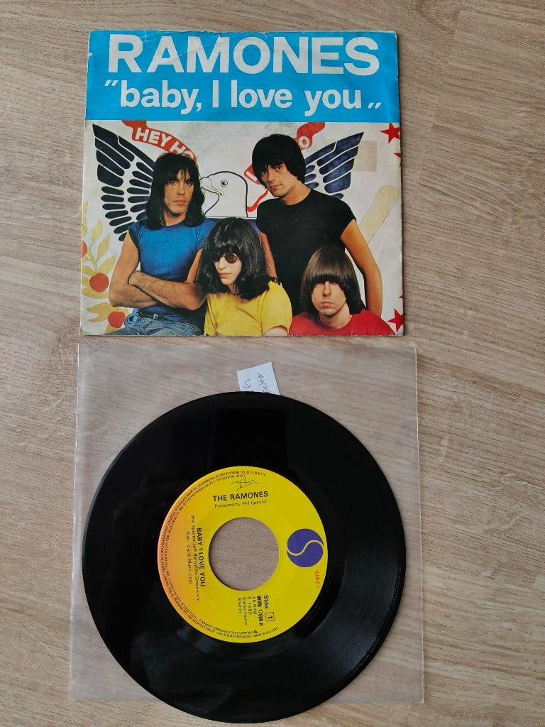 RAMONES SCHATJE, IK HOU VAN JOU, Cd's en Dvd's, Vinyl | Rock, Verzenden