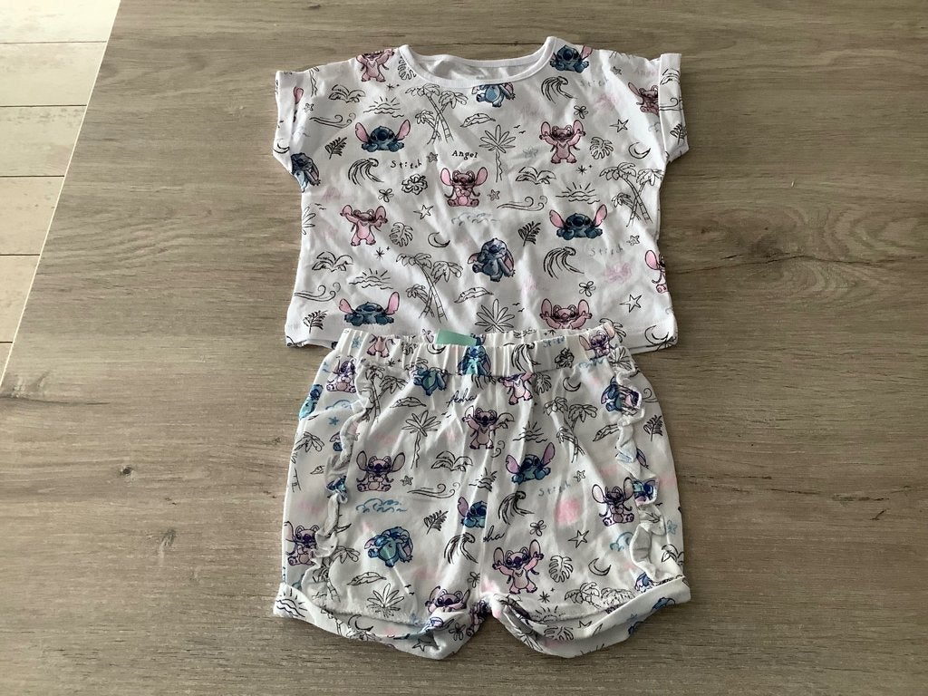 Disney Stitch baby zomer pakje (Maat 74), Enfants & Bébés, Enlèvement ou Envoi, Ensemble, Disney-Primark, Comme neuf