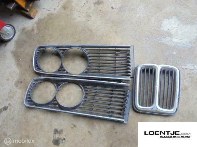 Grill met nieren bmw e12 518 520 525 528 etc, Enlèvement ou Envoi, Utilisé, BMW, BMW