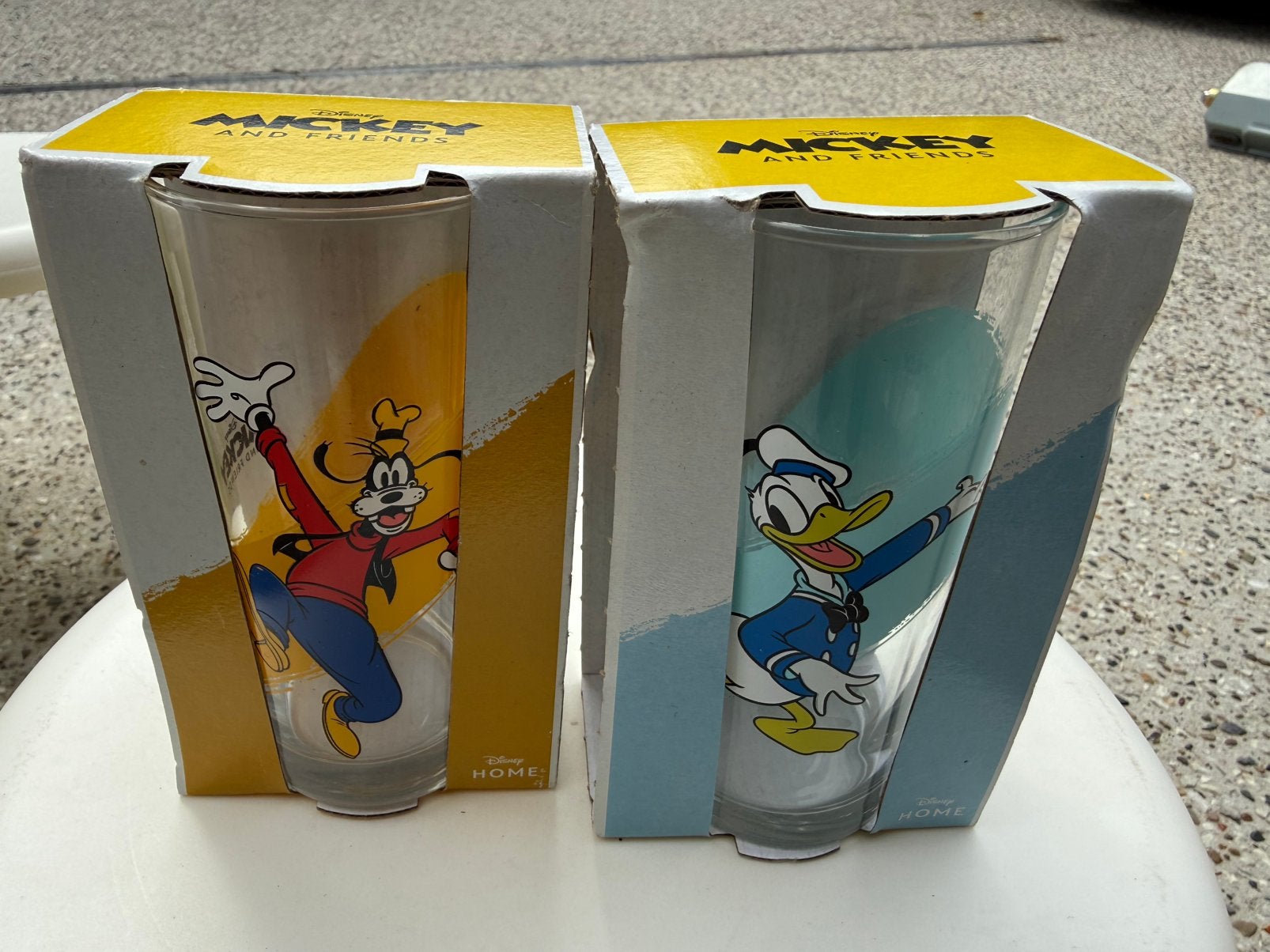 DISNEY GLAZEN MICKEY, Ophalen of Verzenden, Nieuw