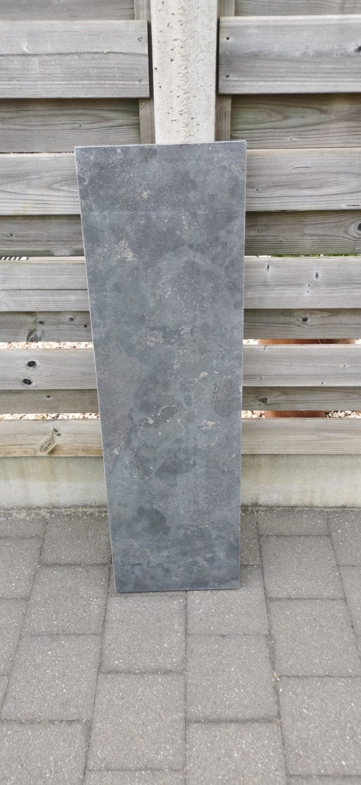 Blauwe steen dorpel, Ophalen