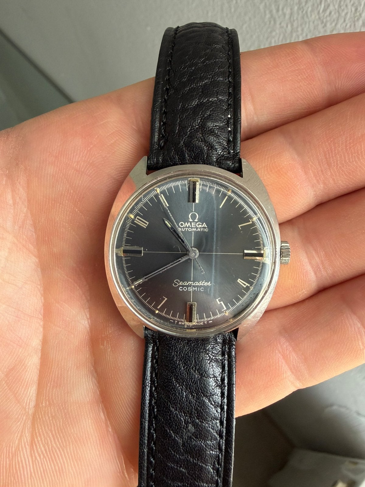 Oméga seasmaster cosmic, Montre-bracelet, 1930 à 1960, Enlèvement ou Envoi, Acier
