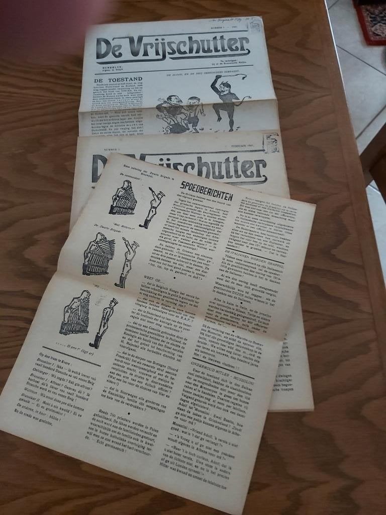 Verzet Weerstand Pers Oorlog Guerre België Belgique 1940 GL, Verzamelen, Verzenden, 1940 tot 1960, Tijdschrift