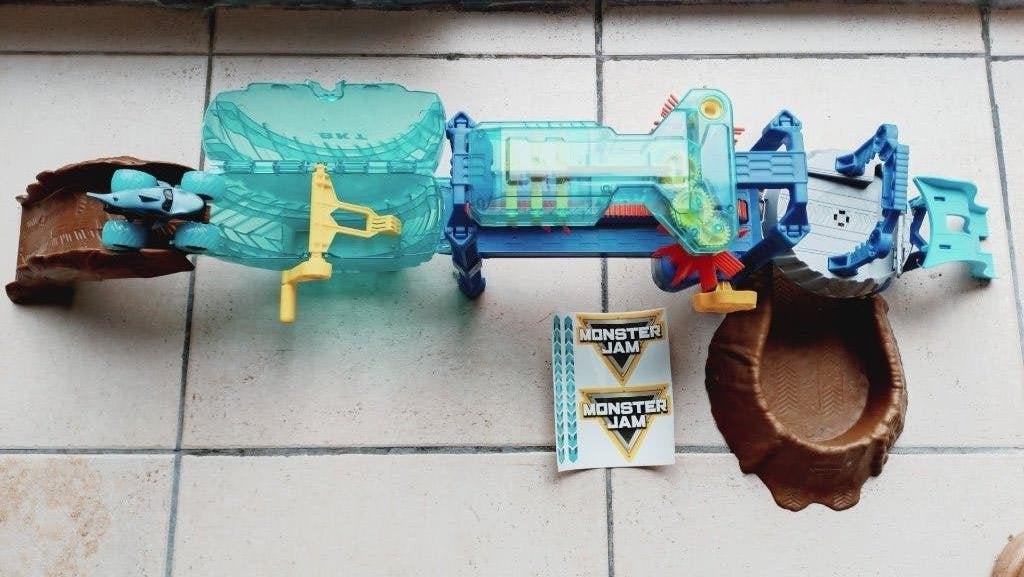 Monster Jam Car Wash, Kinderen en Baby's, Ophalen, Zo goed als nieuw
