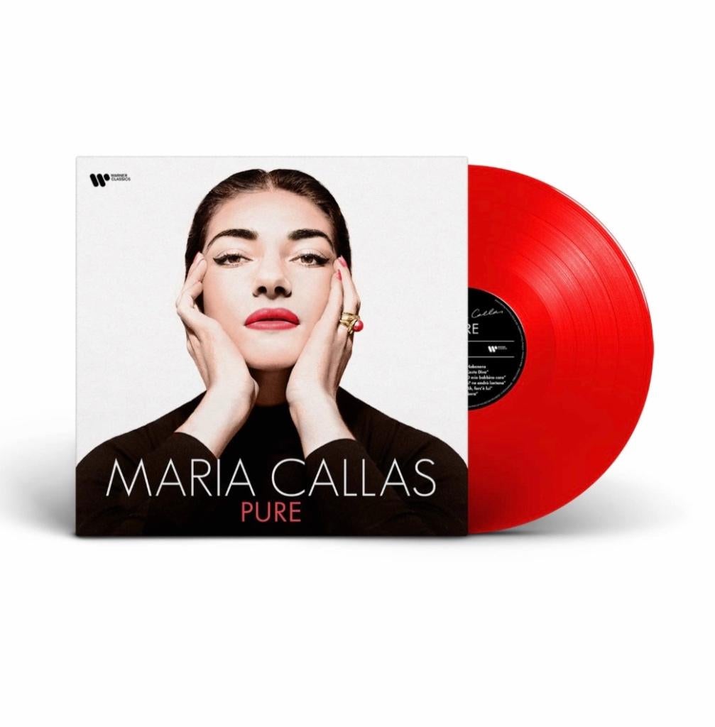 Maria Callas Pure Édition Limitée Vinyle Rouge Transparent, Cd's en Dvd's, Klassiek, 1980 - 1989, Ophalen of Verzenden, Complilatie