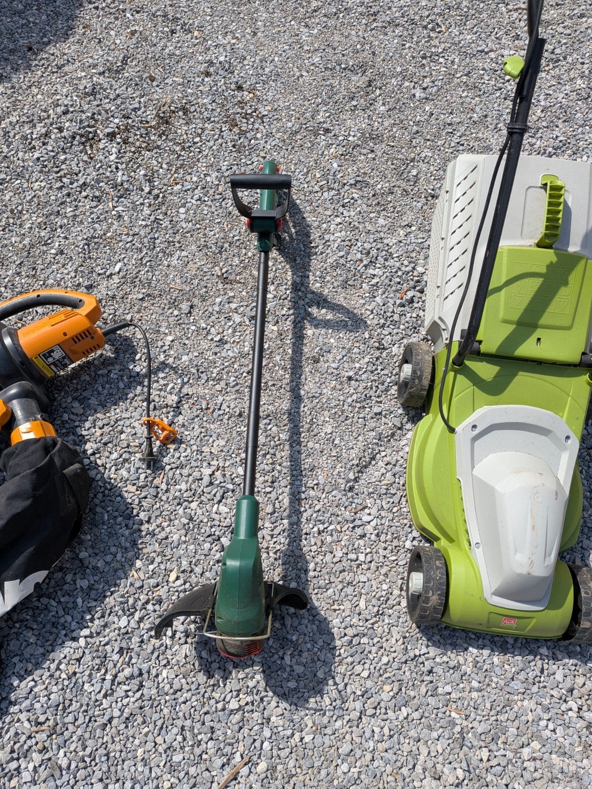 Outils de jardin, Enlèvement