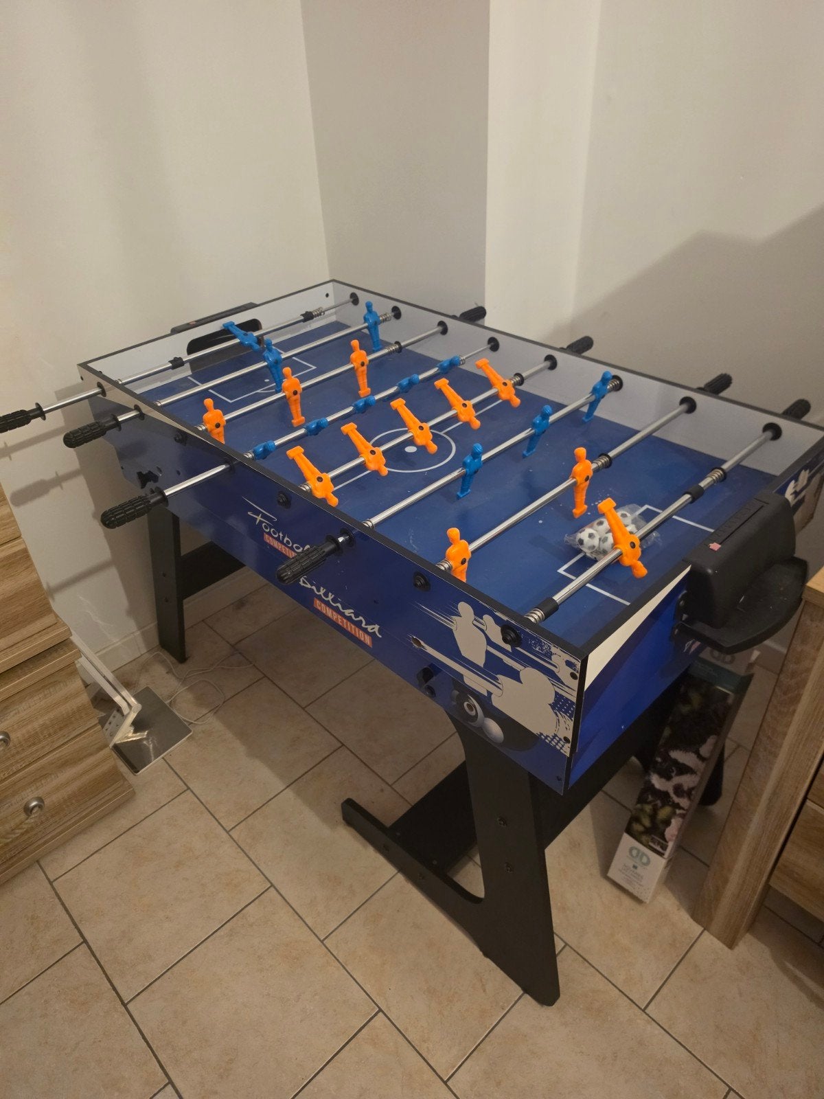 baby foot,billard 2 en 1, Enlèvement