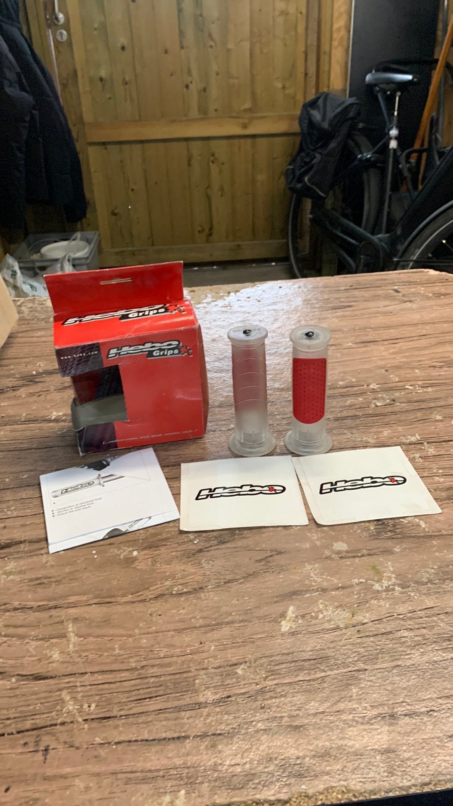 Hebo handgrips, Vélos & Vélomoteurs, Enlèvement ou Envoi, Comme neuf