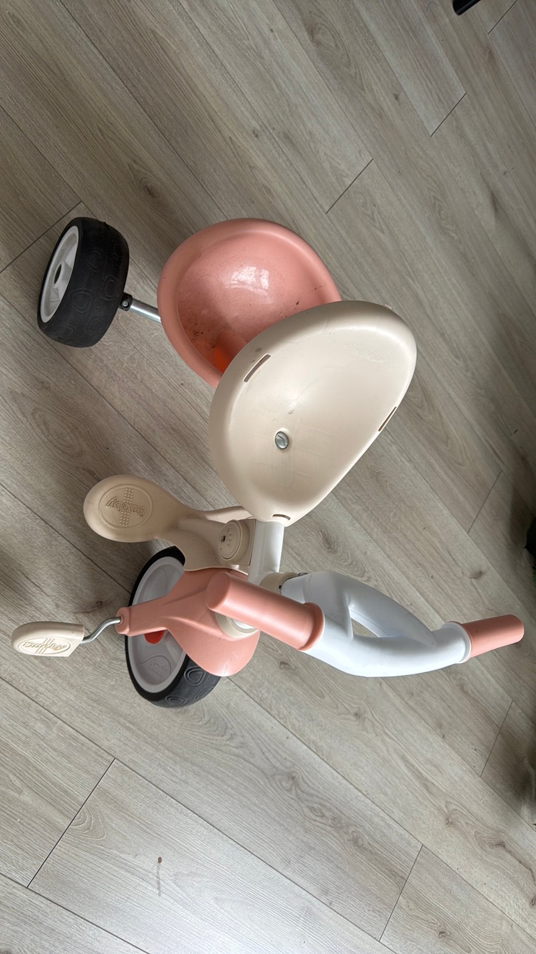 Kinderfiets, Ophalen