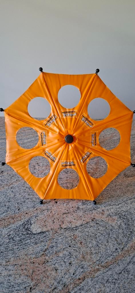 Bier Paraplu met hoesje nieuw, Ophalen