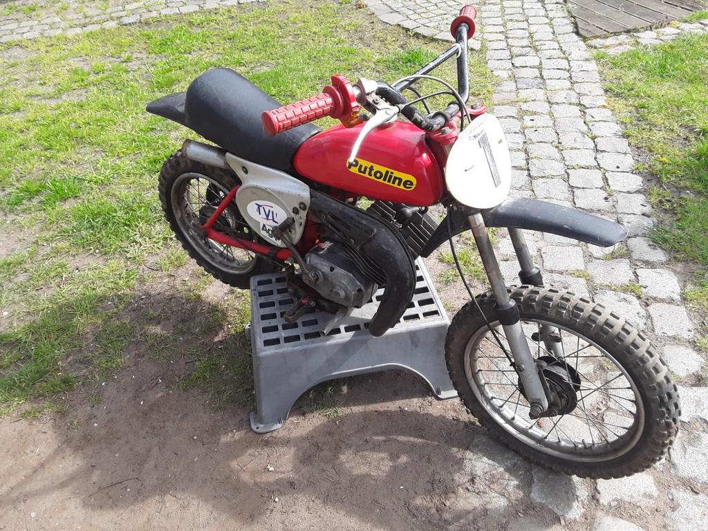 Italjet crossbrommer, Ophalen