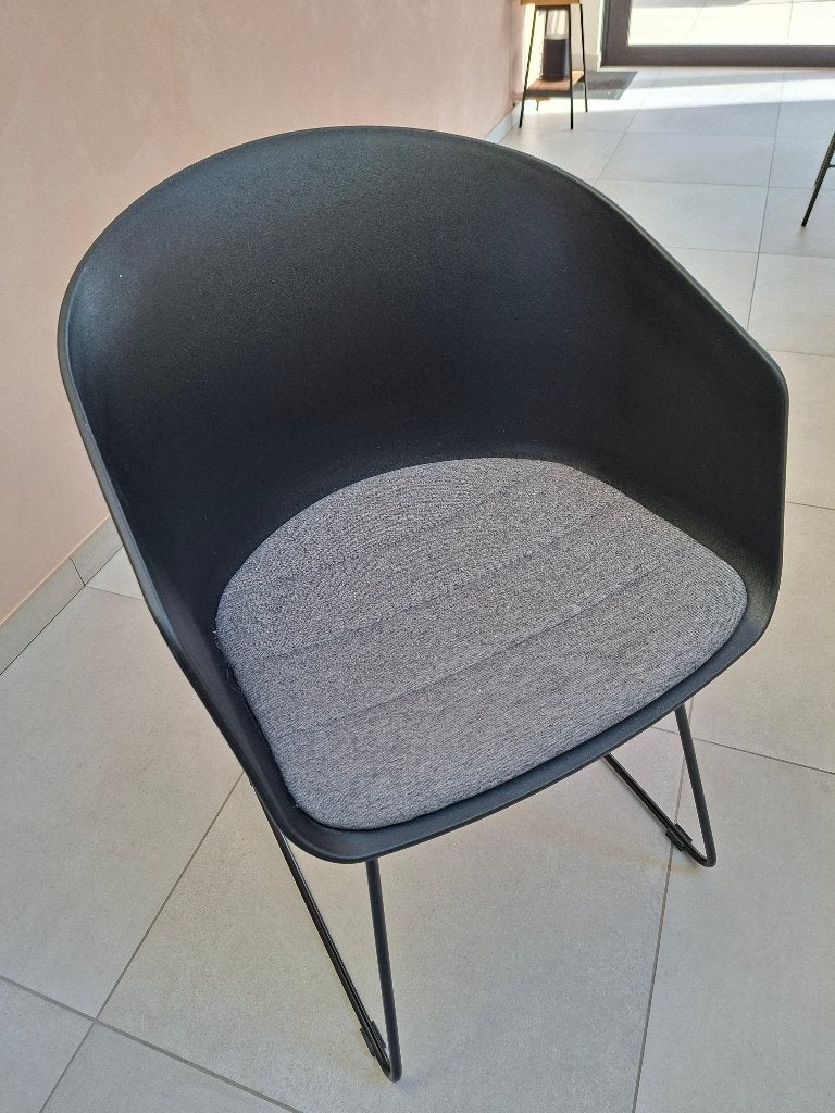 Sièges baquets noirs, Comme neuf, Enlèvement, Cinq, Six Chaises ou plus, Métal