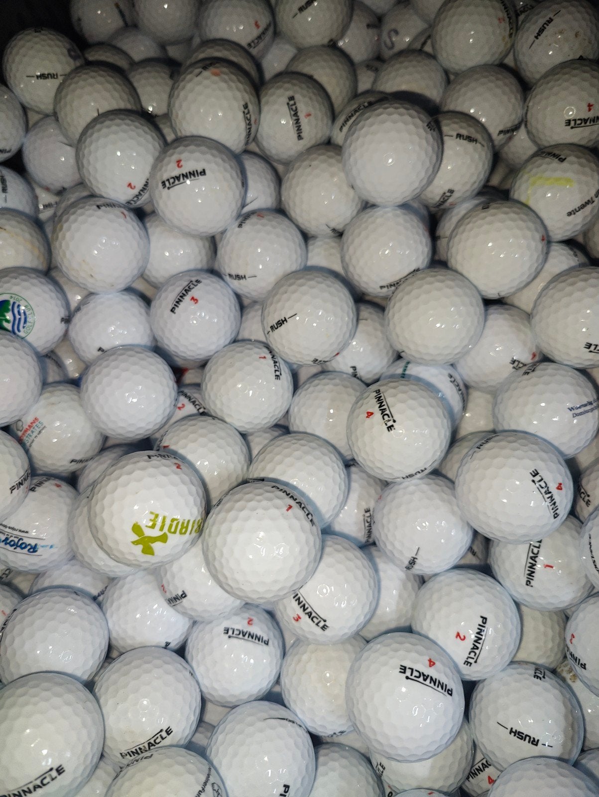 pinnacle rush golfballen 100 stuks AAAA kwaliteit, Ophalen of Verzenden
