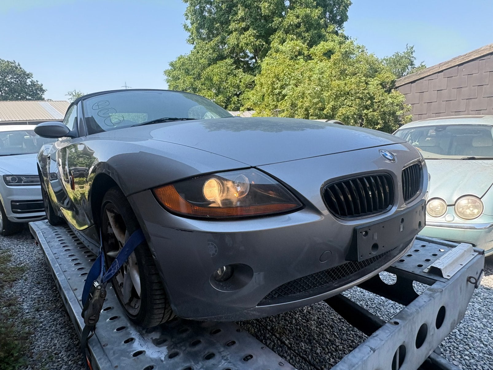 BMW Z4 2.5i RHD, Zwart, Zwart, Leder, Particulier