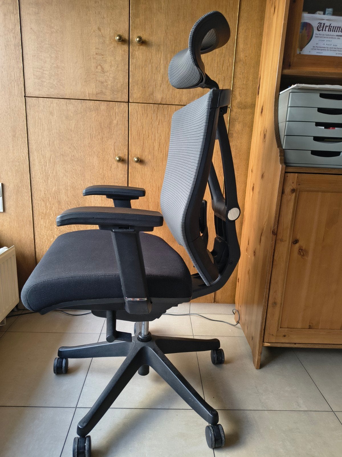 Chaise de bureau ergonomique autonome Donati à vendre, Enlèvement, Chaise de bureau