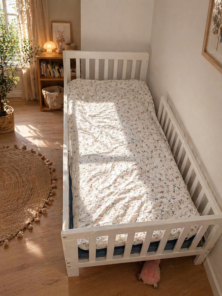 Petite Amilie peuterbed met nieuwe matras, Kinderen en Baby's, Kinderkamer | Bedden, Ophalen, Zo goed als nieuw, Matras