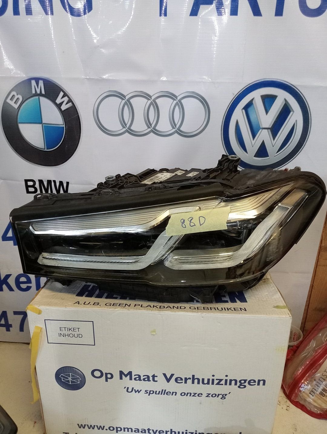 Koplamp BMW 5 Serie G30 G31 LCI VOLL LED LINKS, Auto-onderdelen, Gebruikt, -, -, Ophalen of Verzenden