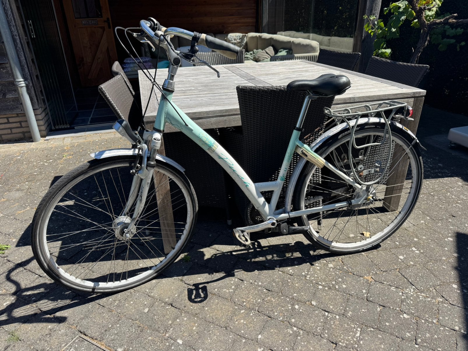 Puch dames fiets, Fietsen en Brommers, Ophalen, Zo goed als nieuw