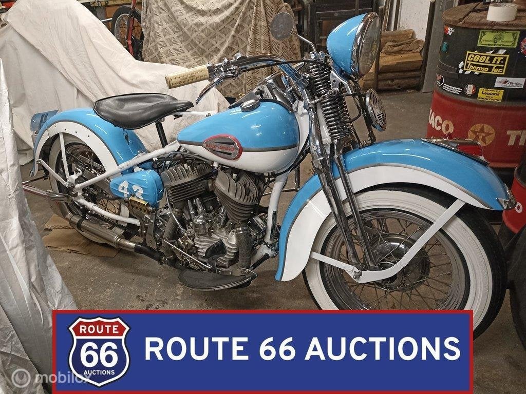 Harley-Davidson WL | 1943 | Route 66 Auctions, Motoren, Motoren | Oldtimers, Overig