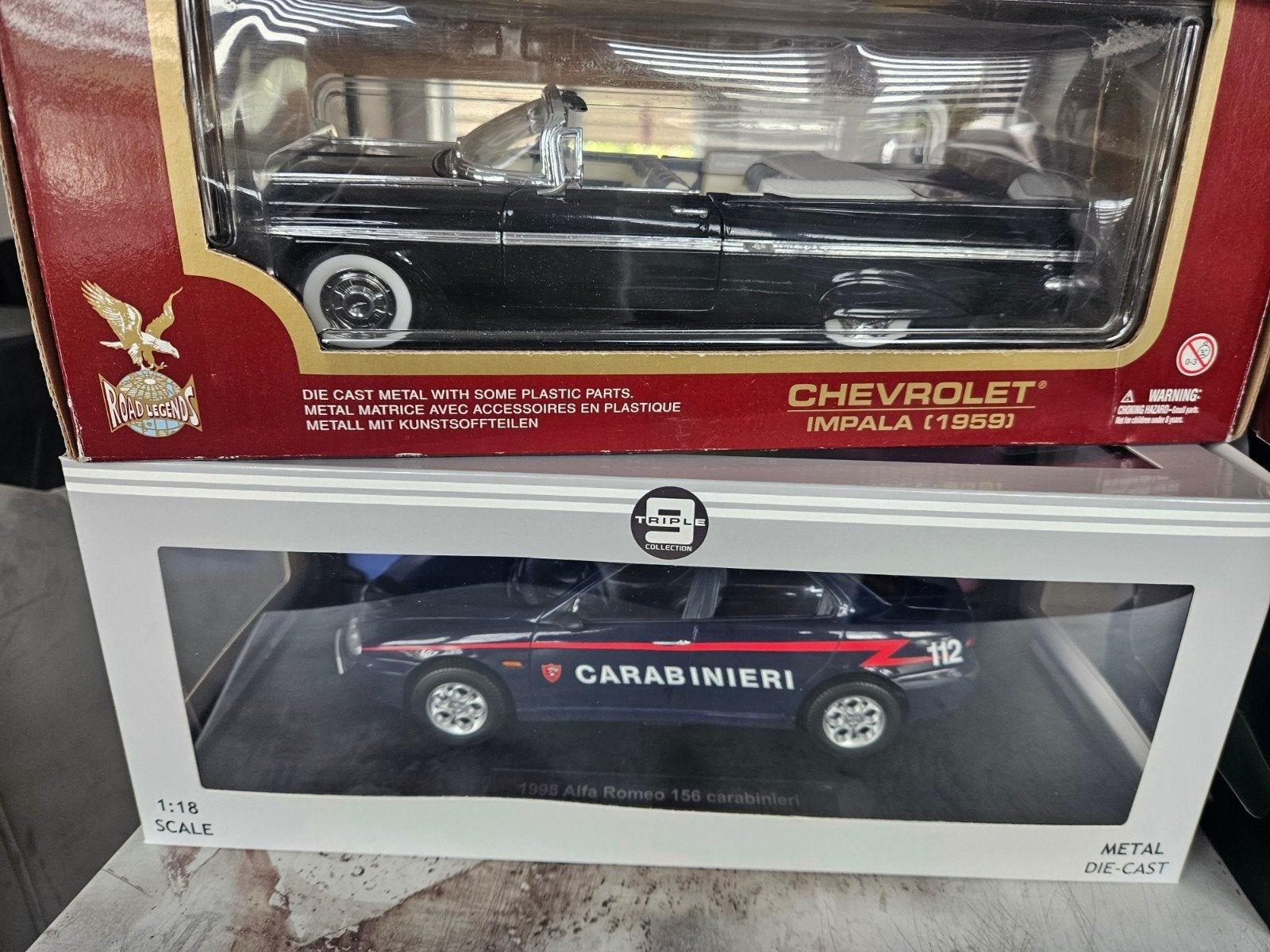 5 voiture 1.18, Hobby & Loisirs créatifs, Voitures miniatures | 1:18
